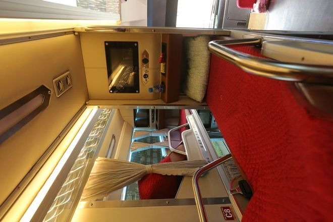 Xe Cúc Mừng Tiện ích Giường nằm Limousine giường phòng 34 chỗ