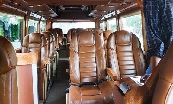 Xe Tân Quang Dũng Limousine Ghế ngồi Nội thất Limousine 9 chỗ VIP