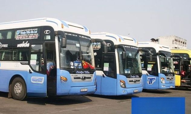 Xe Thuận Tiến Mặt trước xe Giường nằm 41 chỗ