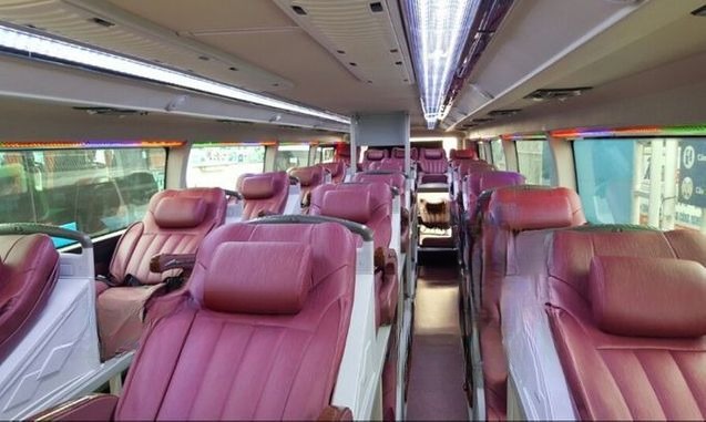 Xe Ngân Hà Nội thất Giường nằm 40 chỗ
