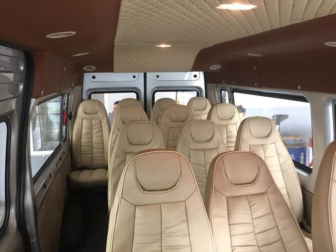 Xe Hanoi Limo Ghế ngồi Nội thất Tiện ích Ghế ngồi 16 chỗ