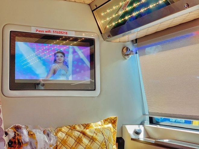 Xe Phương Nam Tiện ích Nội thất Limousine giường phòng 22 chỗ