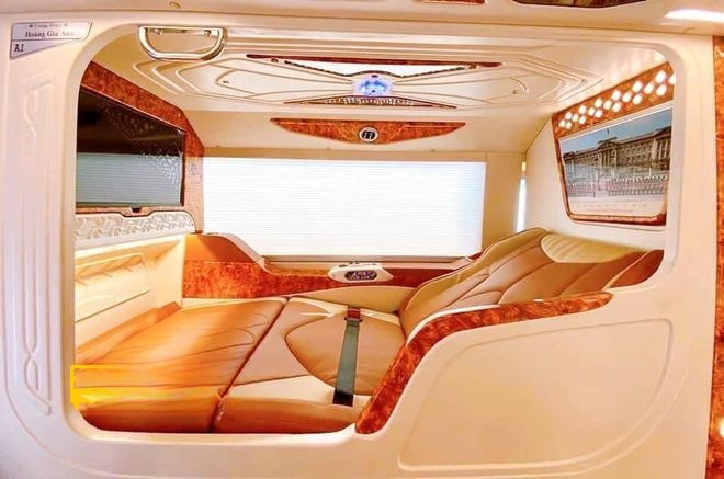 Xe Dũng Lệ Giường nằm Tiện ích Nội thất Limousine 22 Phòng Đôi