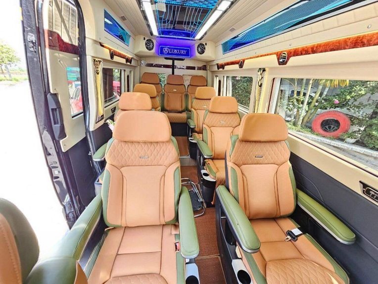 Xe Phúc Lâm Limousine Nội thất 