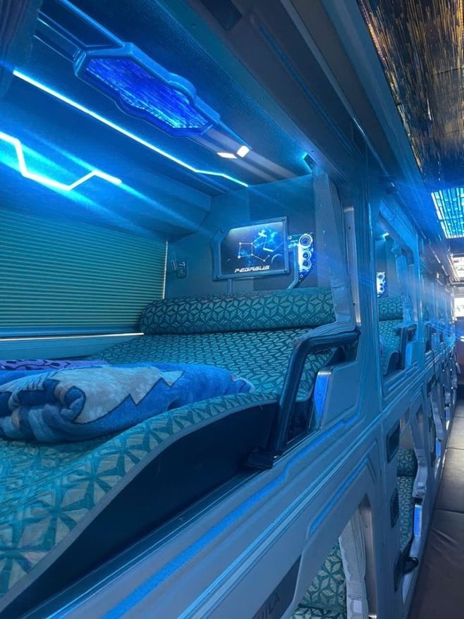 Xe Lovabus Giường nằm Tiện ích Nội thất Giường nằm 46 chỗ