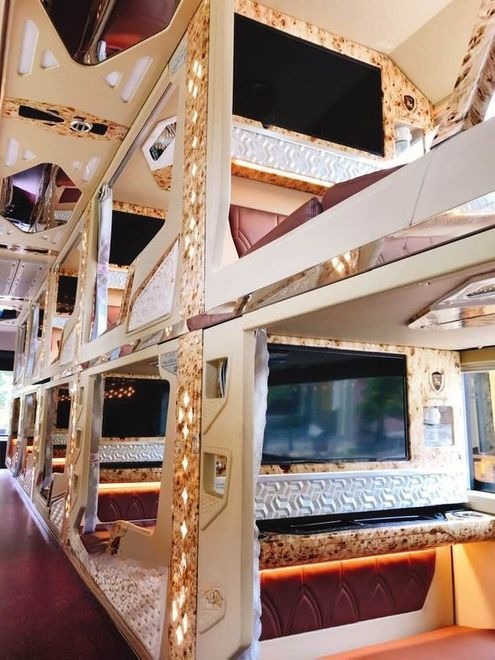 Xe Ngọc Ánh (Sài Gòn) Giường nằm Tiện ích Limousine giường phòng 22 chỗ
