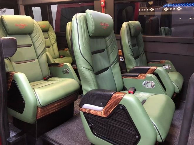 Xe Huệ Nghĩa Limousine Tiện ích Nội thất Limousine 9 chỗ
