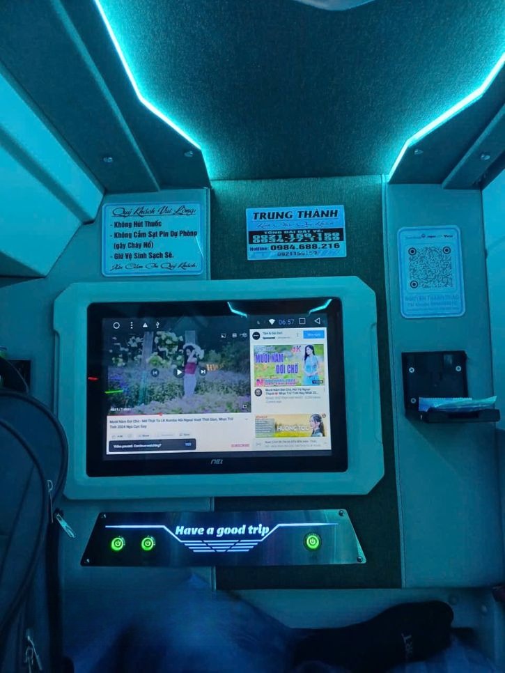 Xe Trung Thành Nội thất Giường nằm Limousine 24 phòng