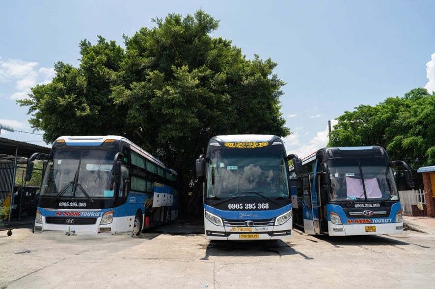 Xe Hạnh Cafe Mặt trước xe Limousine 36 Giường (Mới)