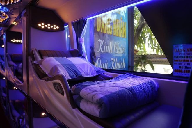 Xe Xe Đăng Nhân Giường nằm Tiện ích Nội thất Limousine giường nằm 34 chỗ