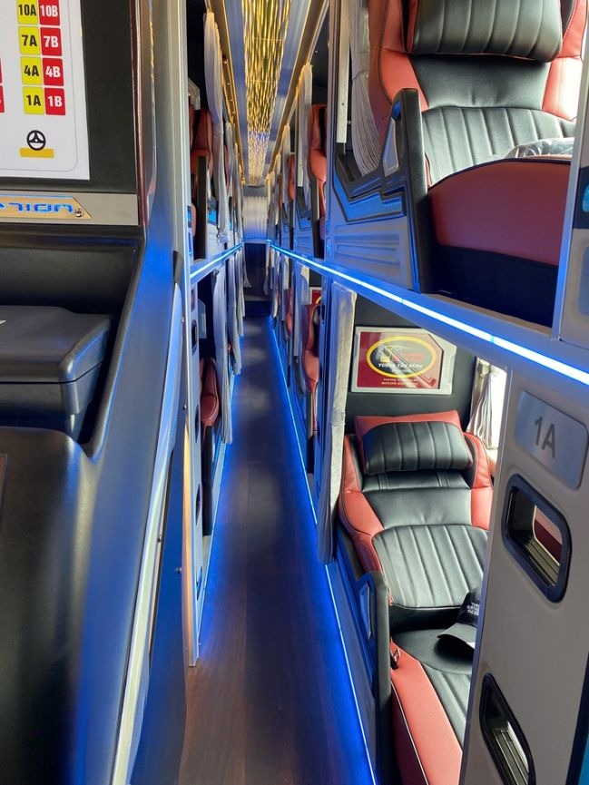 Xe Vương Tấn Dũng Giường nằm Limousine 34 Phòng