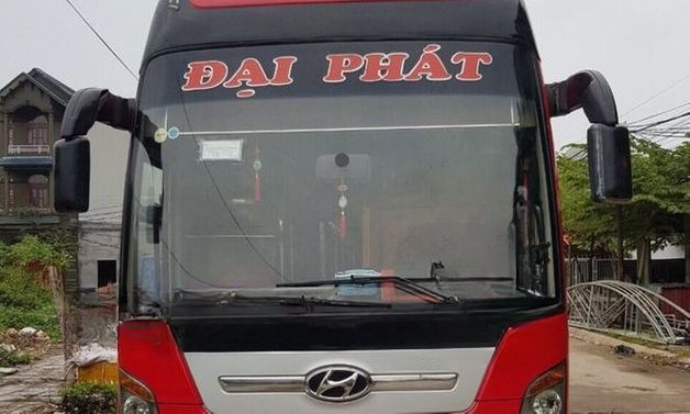 Xe Đại Phát Mặt trước xe Giường nằm 40 chỗ
