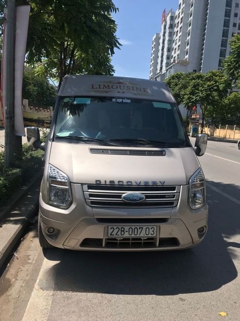 Xe Tuấn Anh Limousine (Tam Đảo) Mặt trước xe Ghế ngồi 16 chỗ