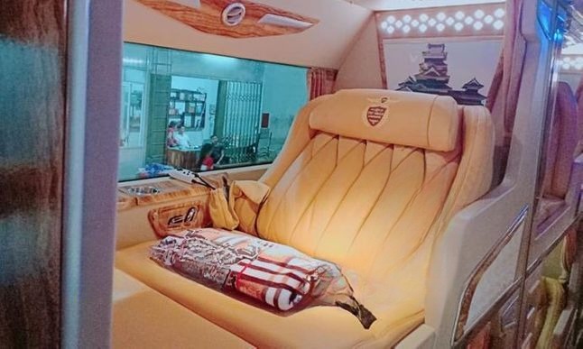 Xe Trí Nhân Giường nằm Tiện ích Limousine Giường Phòng 22 Chỗ
