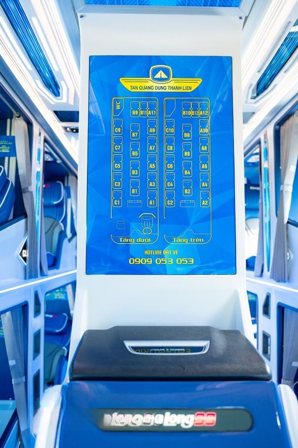 Xe Thành Liên Buslines Tiện ích Nội thất Limousine 32 phòng