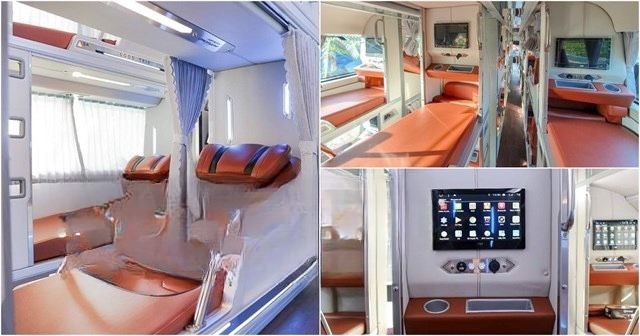 Xe Quý Thảo (Đà Nẵng) Giường nằm Nội thất Tiện ích Limousine giường nằm 34 chỗ