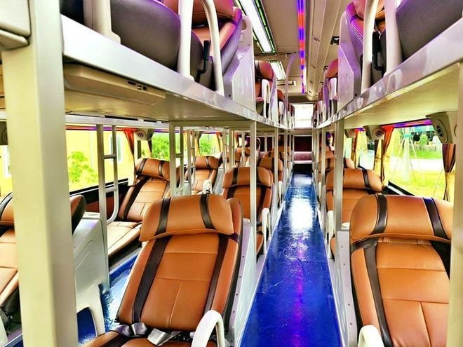Xe Phúc Yên Giường nằm Nội thất Giường nằm 36 chỗ