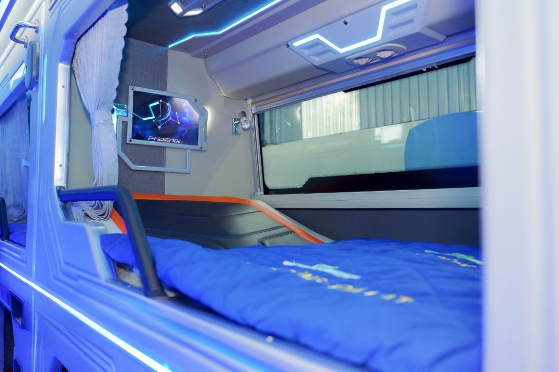 Xe Tân Quang Dũng Giường nằm Tiện ích Nội thất Limousine 24 Phòng Đôi (Ko WC)