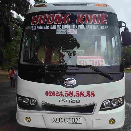 Mặt trước xe Ghế ngồi 29 chỗ  Hương Khuê