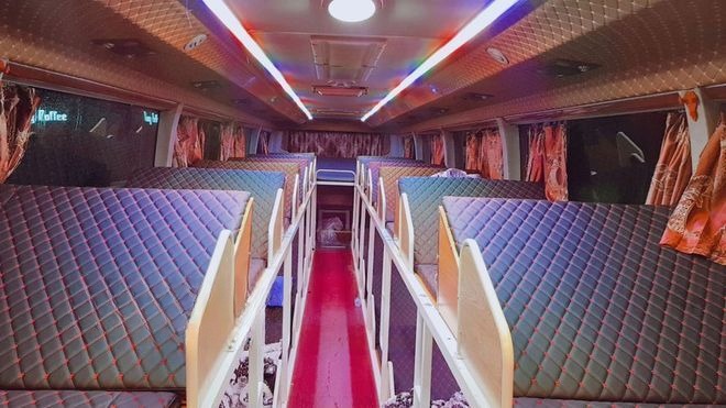 Xe SANI Express Giường nằm Tiện ích Nội thất Giường nằm đôi 21 giường
