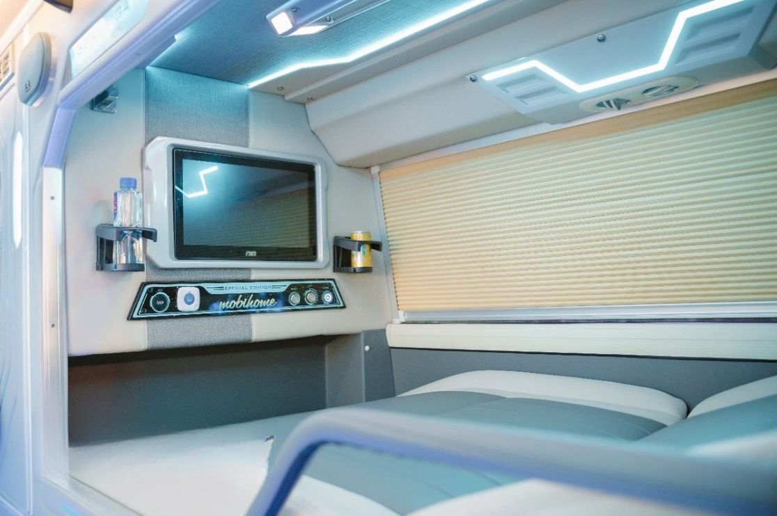 Xe Tân Kim Chi Giường nằm Tiện ích Nội thất Limousine giường phòng 24 chỗ (CABIN)