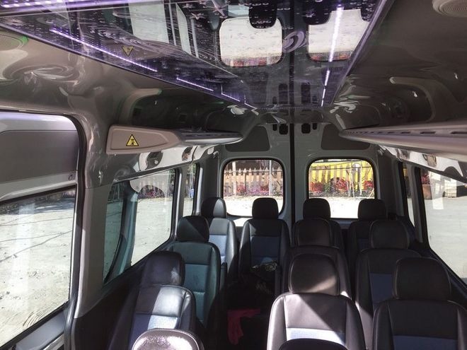 Xe Lạc Hồng Limousine Mặt trước xe Mặt sau xe Bên hông xe Ghế ngồi Tiện ích Nội thất Ghế ngồi 16 chỗ