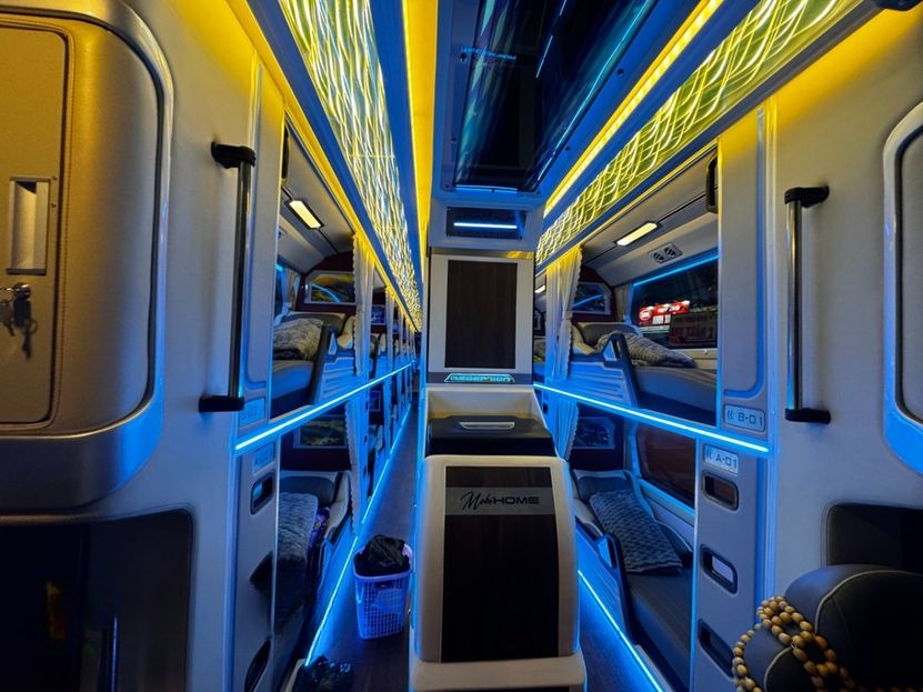 Xe Cường Ny Giường nằm Nội thất Limousine 34 giường 