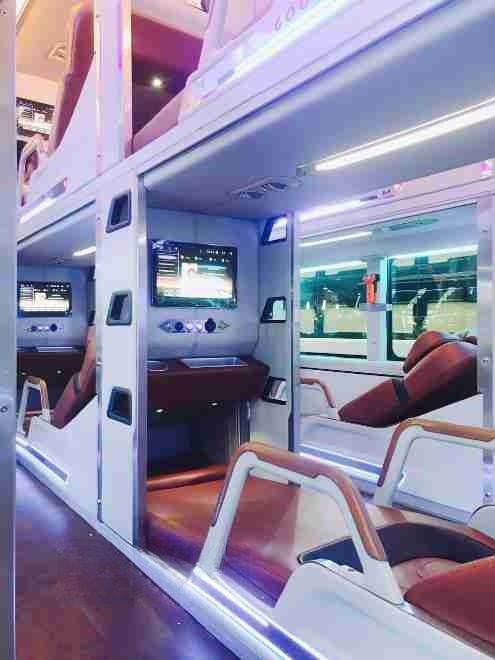 Xe SaPa Explore Nội thất xe 34 giường phòng