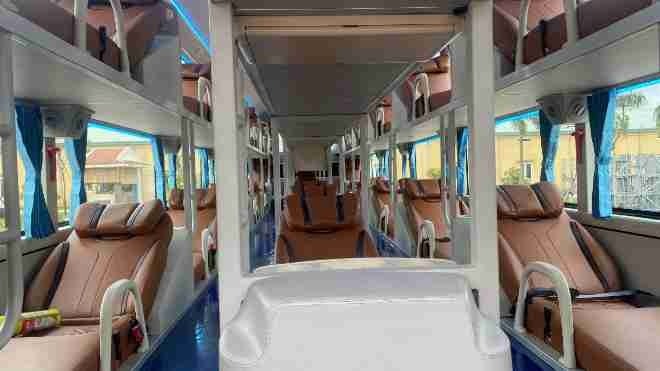 Xe Hoàng Khang Giường nằm Tiện ích Nội thất Giường nằm 36 chỗ