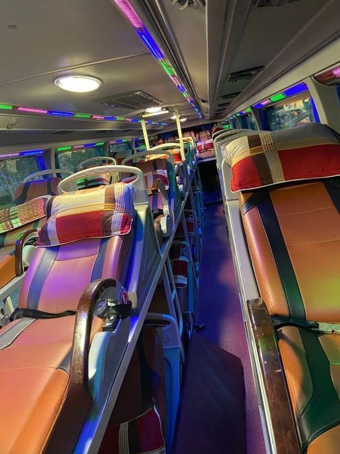 Xe An Phú Travel (Đà Lạt) Giường nằm Tiện ích Nội thất Giường nằm 40 chỗ