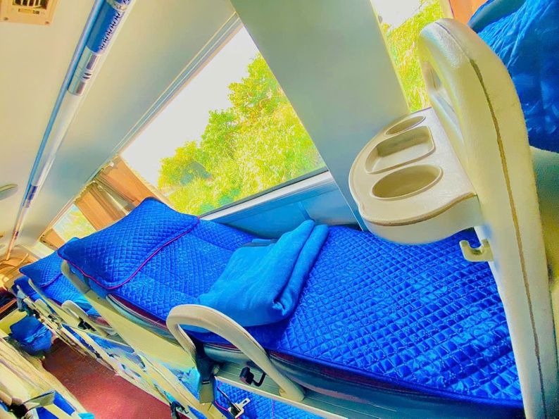 Xe Phúc An Express Giường nằm Tiện ích Nội thất Giường nằm 40 chỗ (new)