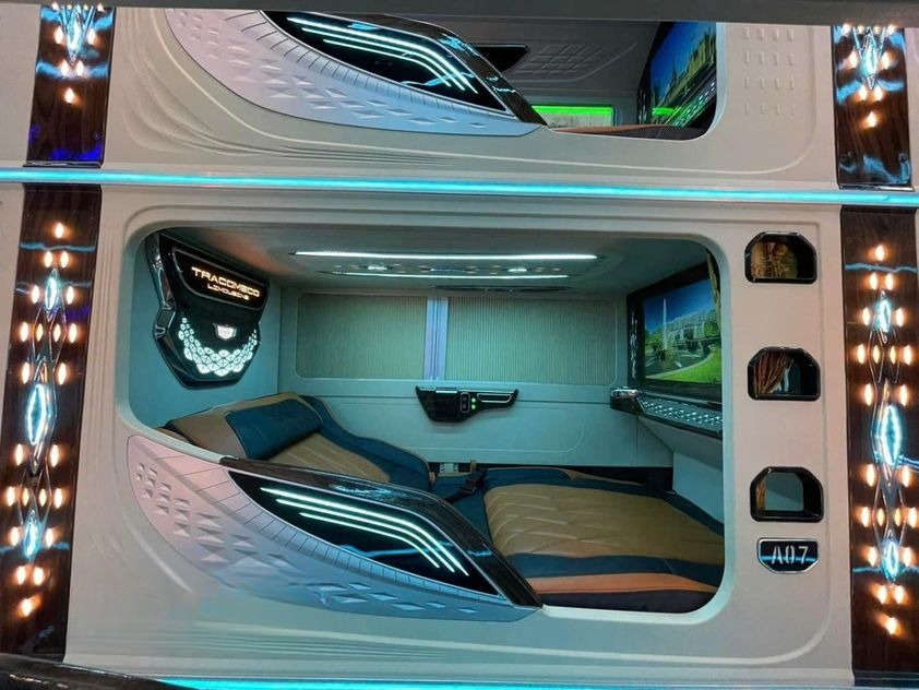 Xe Tấn Hưng (Gia Lai) Giường nằm Nội thất Limousine 24 Phòng