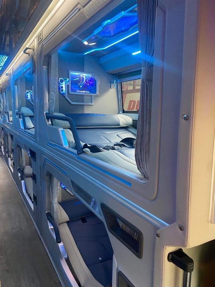 Xe Cao Nguyên (Buôn Ma Thuột) Giường nằm Nội thất Limousine 24 phòng