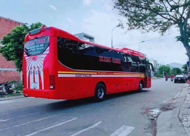 Xe Kim Chi 265 Mặt sau xe Bên hông xe Giường nằm 36 chỗ