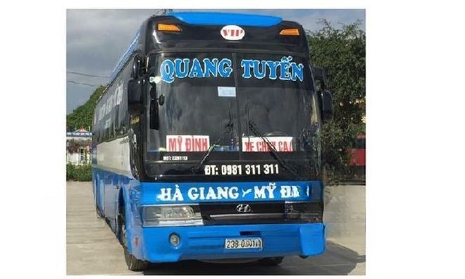Xe Quang Tuyến Mặt trước xe Giường nằm 44 chỗ