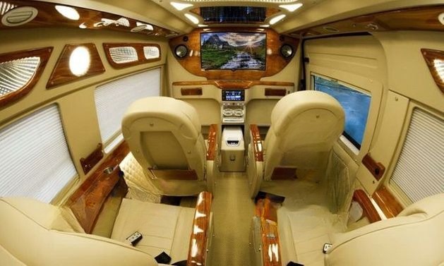 Xe Ánh Minh Limousine Ghế ngồi Limousine 9 chỗ VIP