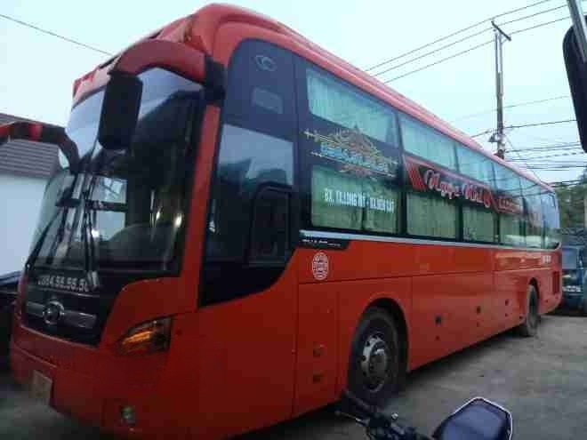 Xe Ngọc Nhi Bên hông xe Giường năm 40 chỗ