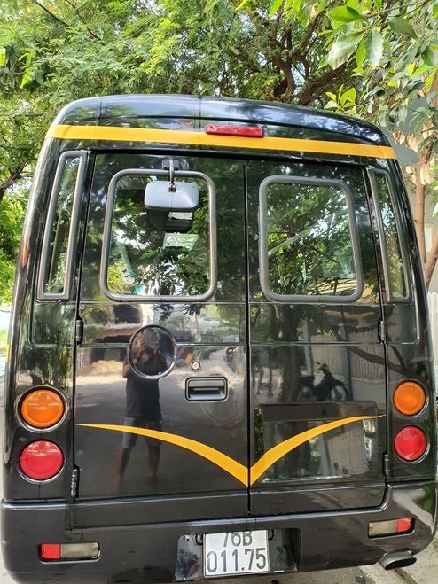 Xe Ánh Minh Limousine Mặt sau xe Limousine Fuso 18 chỗ