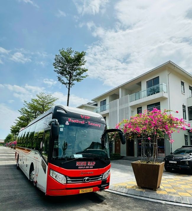 Xe Minh Mập Mặt trước xe Giường nằm 22 phòng