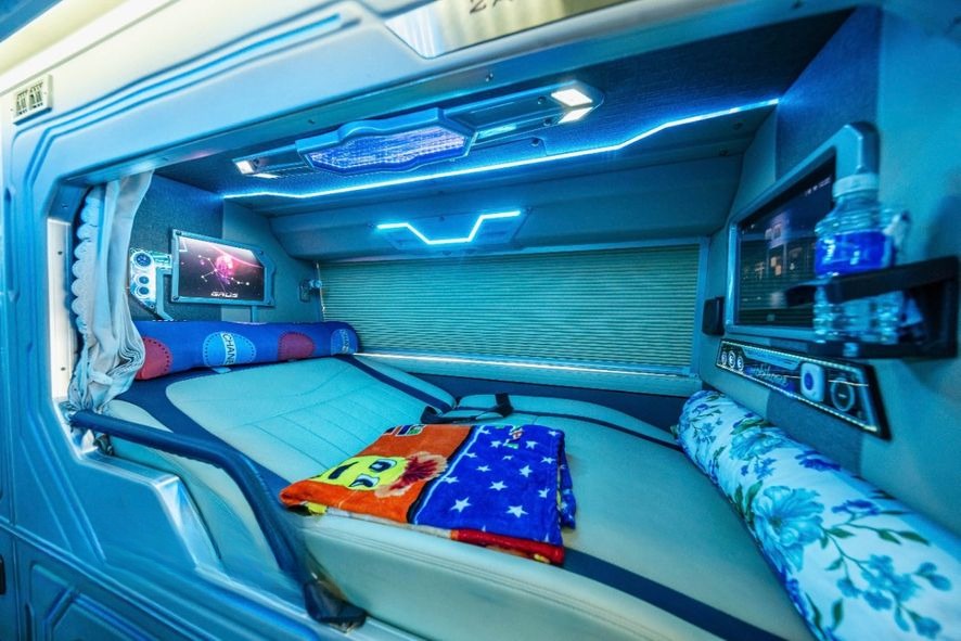 Xe Hạnh Cafe Giường nằm Tiện ích Limousine 24 Phòng 