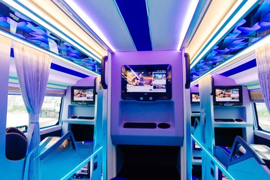Xe Thanh Huy (Cam Ranh) Nội thất Ghế ngồi Giường nằm 34 chỗ