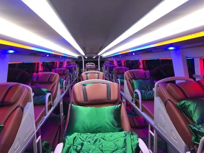 Xe Phúc Yên Giường nằm Tiện ích Nội thất Giường nằm 36 chỗ