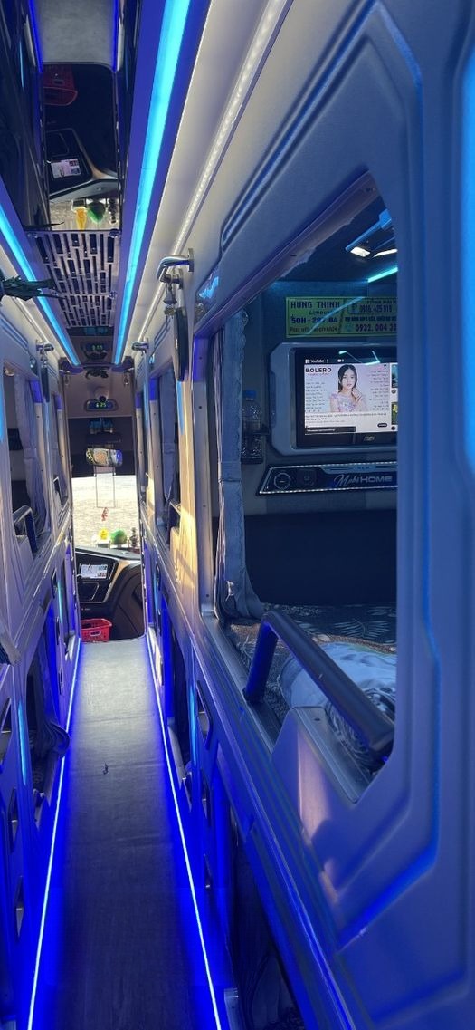 Xe Hưng Thịnh (Quảng Ngãi) Nội thất Tiện ích Limousine 24 Phòng
