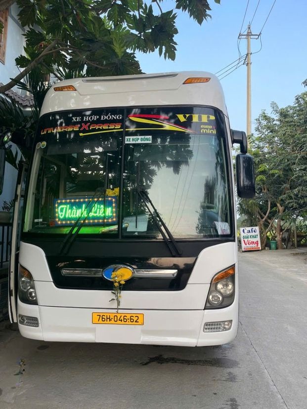 Xe Thành Liêm Mặt trước xe Giường nằm 46 chỗ