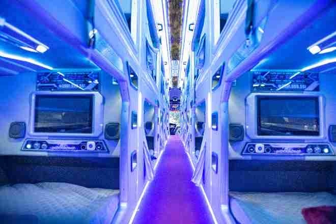 Xe Xuân Tráng Limousine Tiện ích xe Cabin 24 phòng