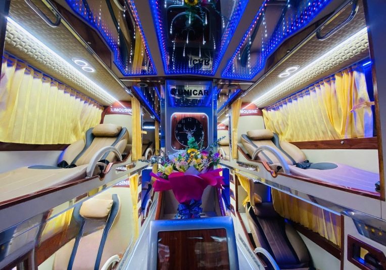 Xe Minh Mập Tiện ích Nội thất Giường nằm Limousine giường nằm 32 chỗ (WC)