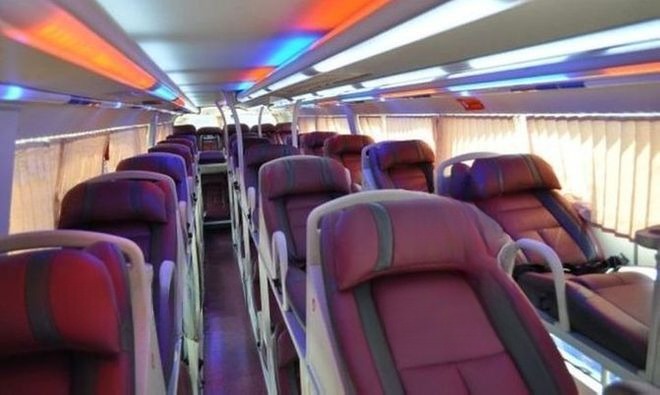 Xe Lovabus Giường nằm Nội thất Giường nằm 41 chỗ
