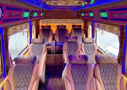Xe Good morning Cát Bà Ghế ngồi Tiện ích Nội thất 