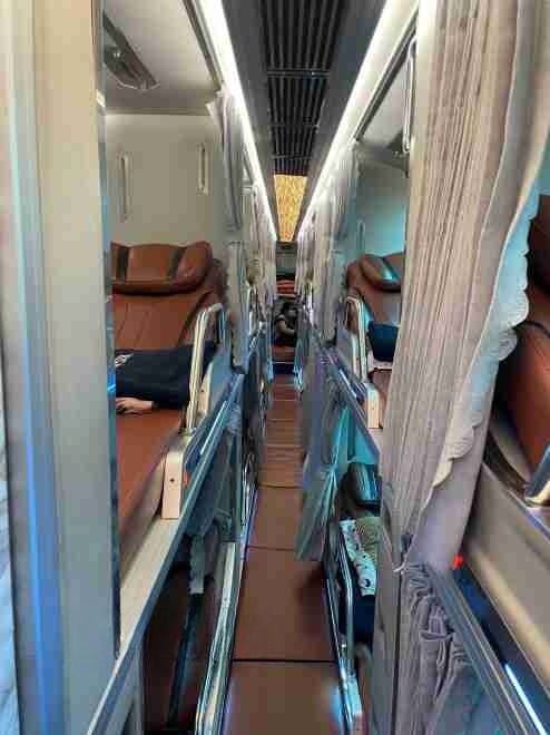 Xe Ngọc Trinh (Quảng Trị) Nội thất Tiện ích Limousine 34 giường
