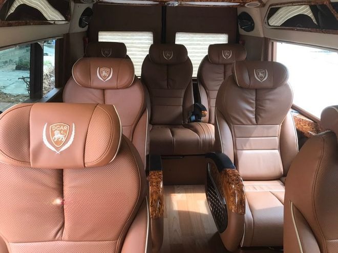 Xe Đức Phúc Limousine Nội thất 